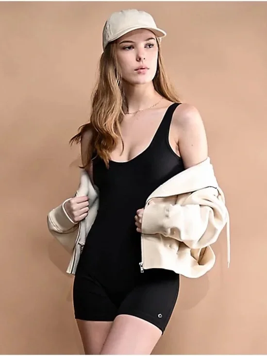 ethika Black Short Romper - Picture 3 of 9